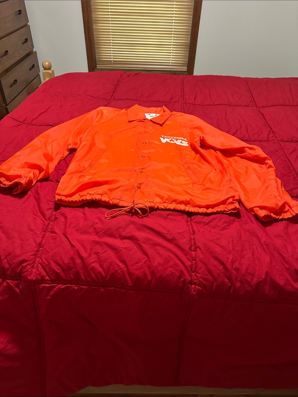 Women’s whang Tennessee orange light weight jacket size M